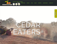Tablet Screenshot of cedareater.com